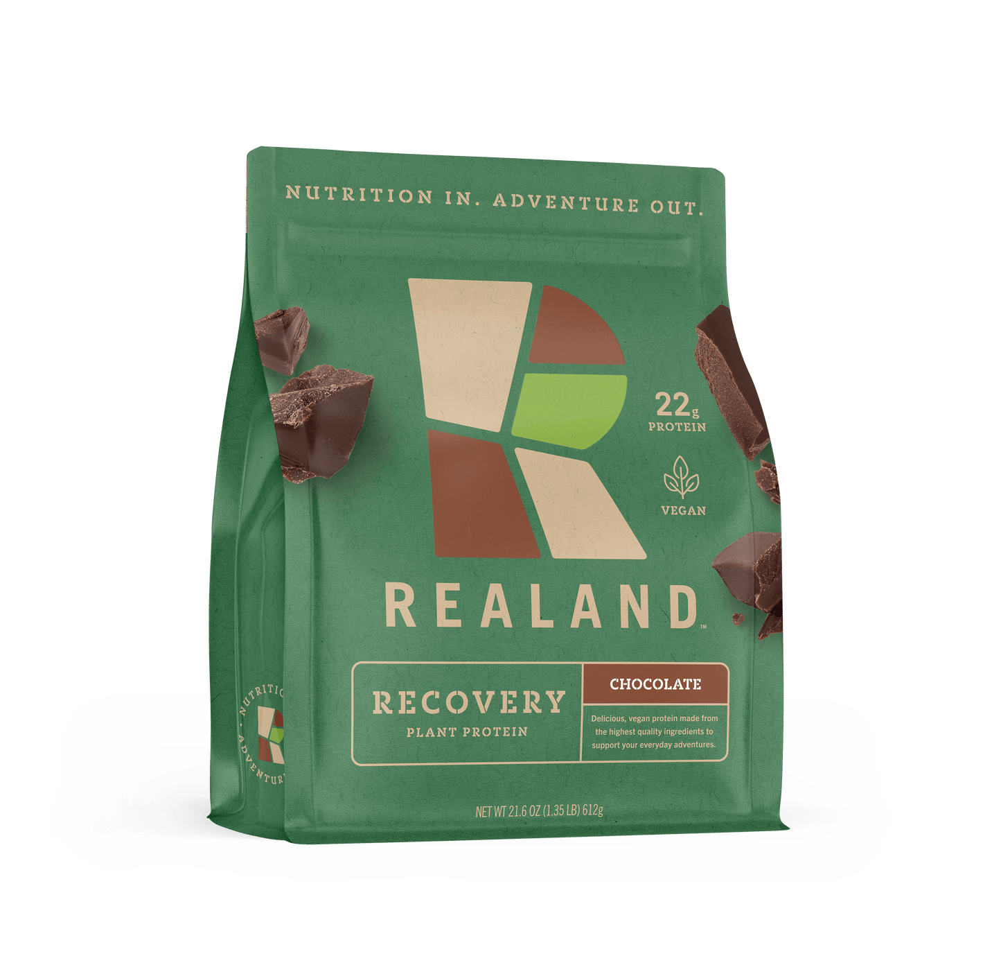 Realand Nutrition- Recovery Plant Protein in Chocolate