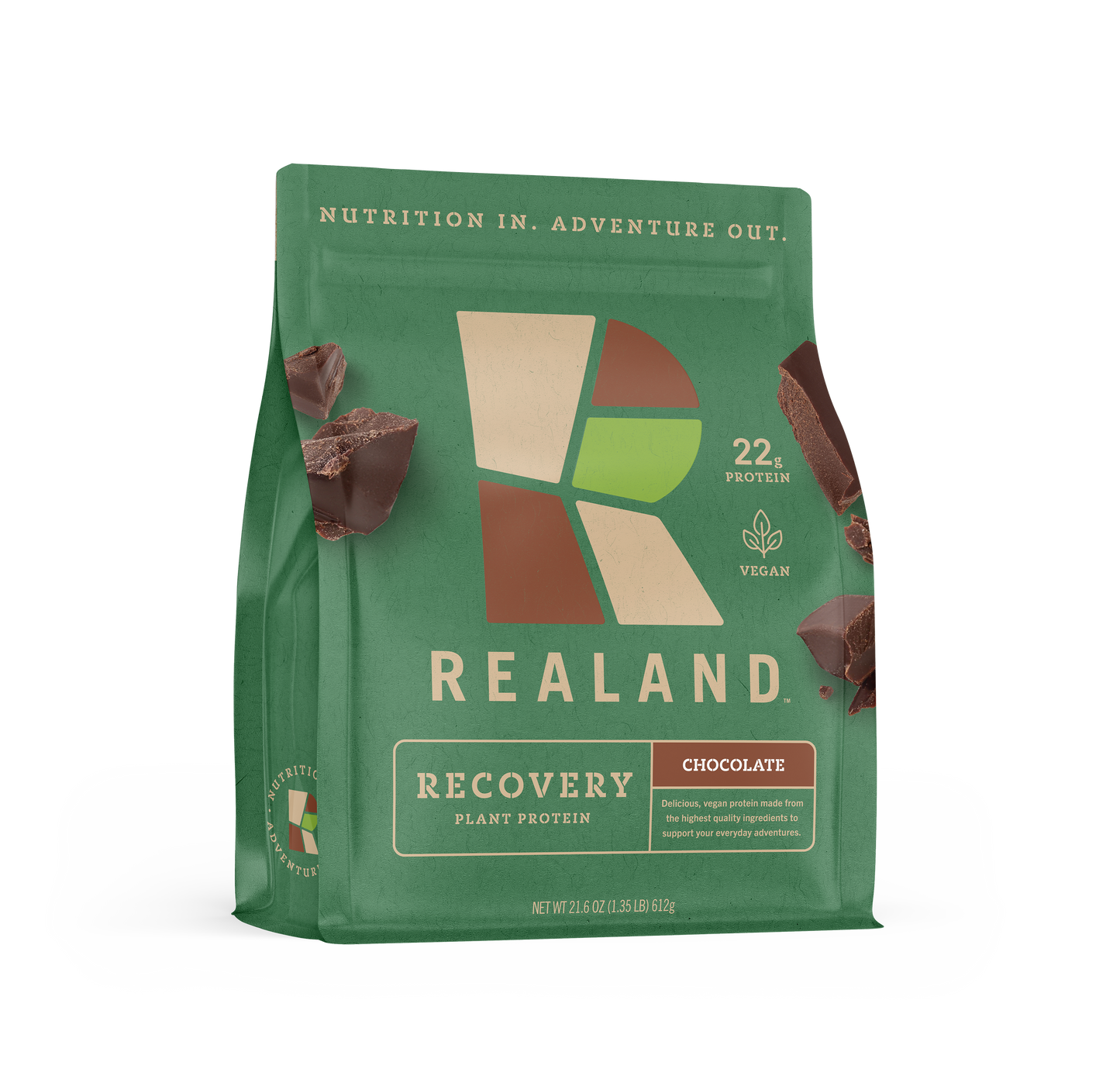 Realand Nutrition- Recovery Plant Protein in Chocolate